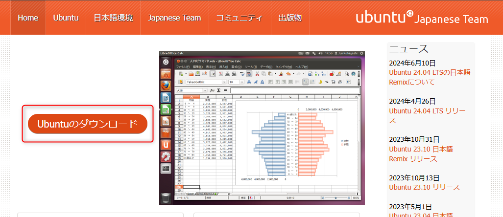 中古のノートパソコンにLinux(Ubuntu)をインストール | つばブログ